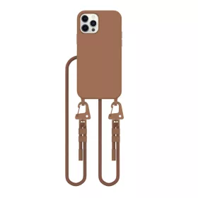   Tech-Protect Magnecklace MagSafe tok, Apple iPhone 12/12 Pro chocolate barna