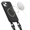 Tech-Protect Magnecklace MagSafe iPhone 14 fekete nyaklánc tok