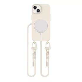 Tech-Protect Magnecklace MagSafe iPhone 14 cosmic latte
