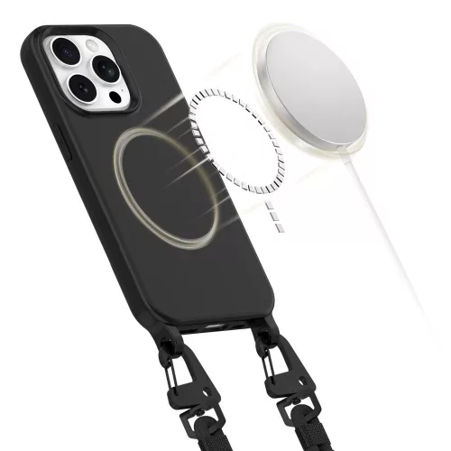 Tech-Protect Magnecklace MagSafe iPhone 14 Pro fekete