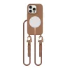 Tech-Protect Magnecklace MagSafe iPhone 14 Pro csokoládébarna