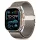 Tech-Protect Milano Apple Watch szíj 44/45/46/49 mm - titán