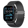 Tech-Protect Milano Apple Watch szíj 44/45/46/49 mm - fekete