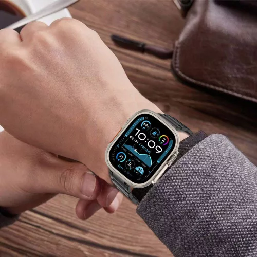 Tech-Protect Stainless Classic Apple Watch szíj 44/45/46/49 mm - ezüst
