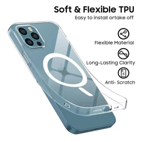   Tech-Protect Flexair MagSafe tok, Apple iPhone 12/12 Pro átlátszó