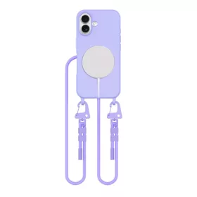   Tech-Protect MagNecklace MagSafe tok Apple iPhone 16 készülékhez - Levendula