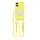 Tech-Protect MagNecklace MagSafe tok Apple iPhone 16 készülékhez - Kanári sárga