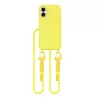Tech-Protect MagNecklace MagSafe tok Apple iPhone 16 készülékhez - Kanári sárga