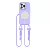 Tech-Protect MagNecklace MagSafe tok Apple iPhone 16 Pro készülékhez - Levendula