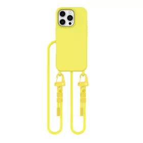   Tech-Protect MagNecklace MagSafe tok Apple iPhone 16 Pro készülékhez - Kanári sárga