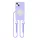 Tech-Protect Magnecklace MagSafe iPhone 14 lila nyakláncú tok