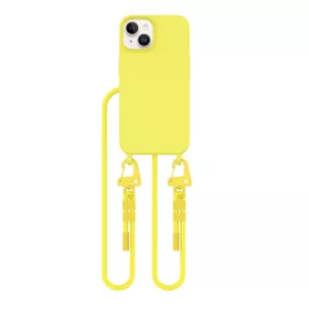   Tech-Protect Magnecklace MagSafe iPhone 14 kanári sárga nyaklánc tok