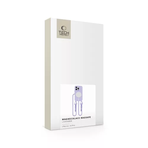 Tech-Protect Magnecklace MagSafe iPhone 14 Pro lila