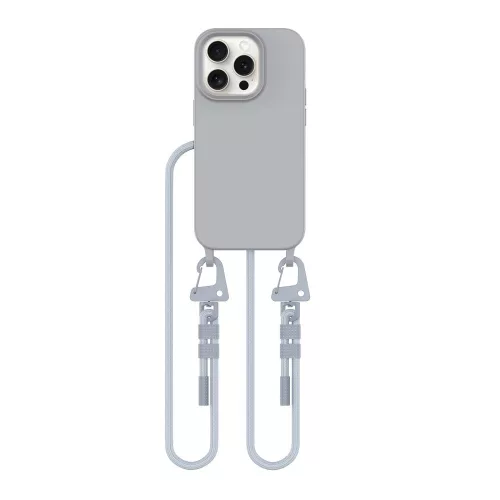Tech-Protect Magnecklace MagSafe iPhone 14 Pro nyakpánt tok krétaszürke