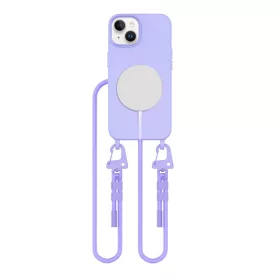   Tech-Protect Magnecklace MagSafe tok, Apple iPhone 13 levendula