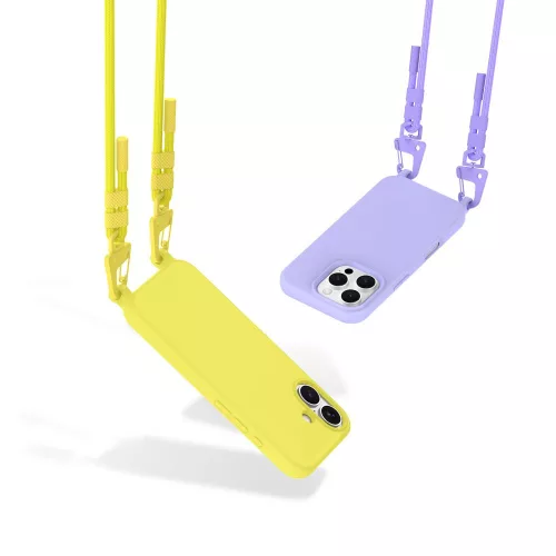 Tech-Protect Magnecklace MagSafe tok, Apple iPhone 13 levendula