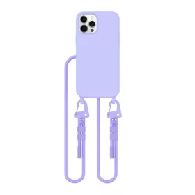   Tech-Protect Magnecklace MagSafe tok, Apple iPhone 12/12 Pro levendula
