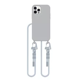   Tech-Protect Magnecklace MagSafe tok, Apple iPhone 12/12 Pro crayon szürke