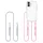 Tech-protect flexair chain magsafe iphone 16 védőtok szürke és rózsaszín