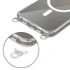 Tech-protect flexair chain magsafe iphone 16 védőtok szürke és rózsaszín