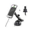 Tech-Protect MM15W-V9 15W MagSafe mágneses autós tartó töltővel