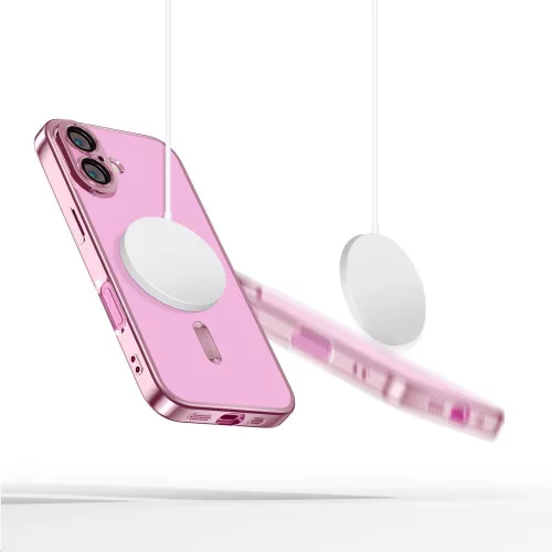 Tech-protect magflex magsafe iphone 16 fényes rose -