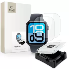   Tech-Protect Supreme Set+ Apple Watch üvegfólia (2 db) - 40 mm