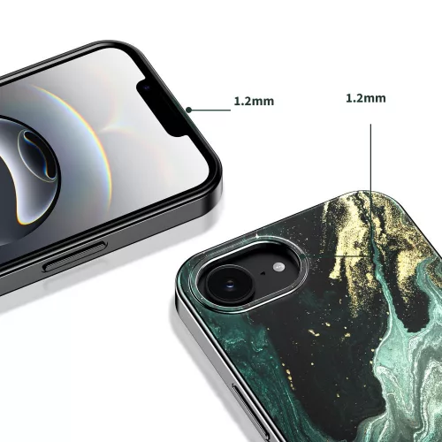 Tech-protect lamano magsafe iphone 16/17 védőtok verde aura
