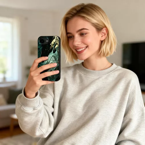 Tech-protect lamano magsafe iphone 16/17 védőtok verde aura