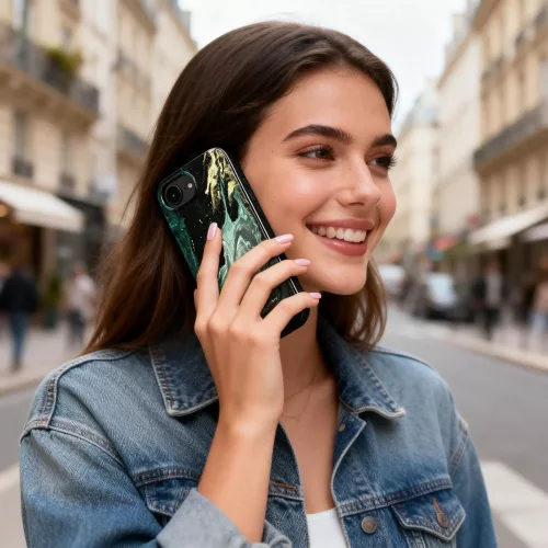 Tech-protect lamano magsafe iphone 16/17 védőtok verde aura