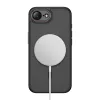 Tech-protect magcam magsafe iphone 16e / 17e mátt fekete/piros