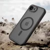 Tech-protect magcam magsafe iphone 16e / 17e mátt fekete/piros