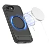 Tech-protect magrack magsafe iphone 16/17 matte black mágneses autós tartó