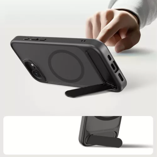 Tech-protect magrack magsafe iphone 16/17 matte black mágneses autós tartó