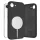 Tech-protect silicone magsafe iphone 16e / 17e fekete szilikon tok