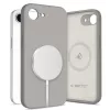 Tech-protect silicone magsafe iphone 16e / 17e kőszürke szilikon tok
