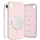Tech-protect silicone magsafe iphone 16/17 pink pearl tok