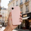 Tech-protect silicone magsafe iphone 16/17 pink pearl tok