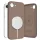 Tech-protect silicone magsafe iPhone 16e / 17e telefontok csokoládébarna