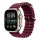 Tech-Protect Iconband Pro Apple Watch szíj 44/45/46/49 mm - Deep Burgundy