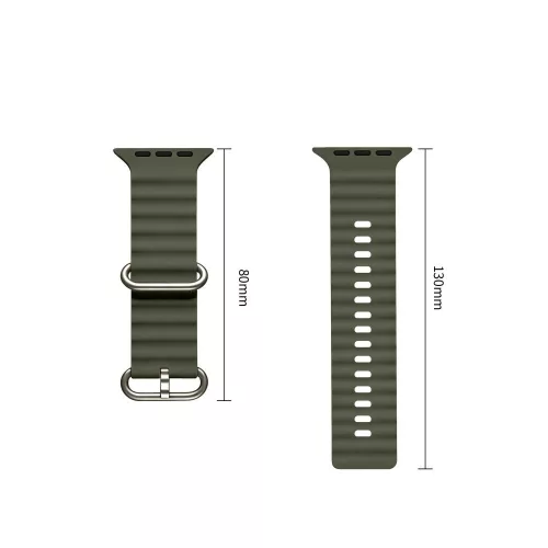 Tech-Protect Iconband Pro Apple Watch szíj 44/45/46/49 mm - Military Green