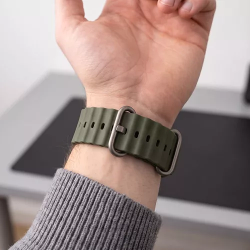 Tech-Protect Iconband Pro Apple Watch szíj 44/45/46/49 mm - Military Green