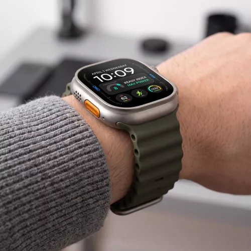 Tech-Protect Iconband Pro Apple Watch szíj 44/45/46/49 mm - Military Green