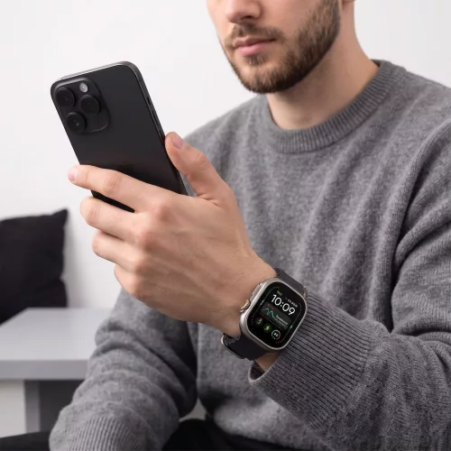Tech-Protect Iconband Pro Apple Watch szíj 44/45/46/49 mm - Charcoal Grey