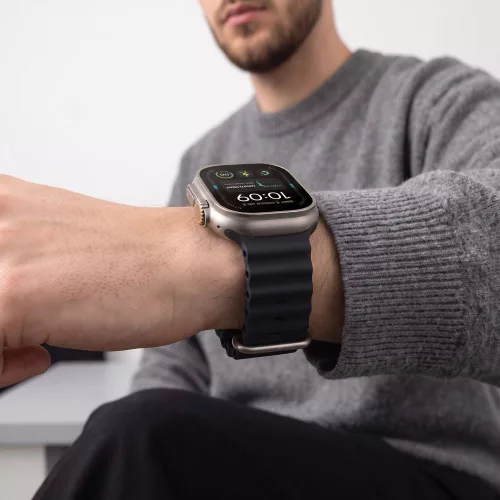 Tech-Protect Iconband Pro Apple Watch szíj 44/45/46/49 mm - Charcoal Grey