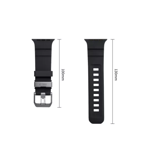Tech-Protect Szíj Apple Watch szíj 44/45/46/49 mm - fekete
