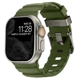   Tech-Protect Szíj Apple Watch szíj 44/45/46/49 mm - Tactical Green