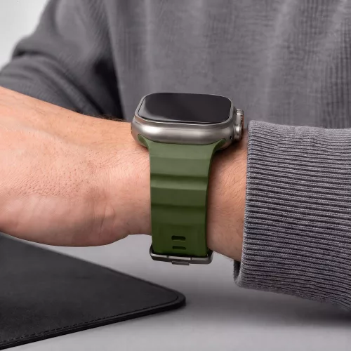 Tech-Protect Szíj Apple Watch szíj 44/45/46/49 mm - Tactical Green