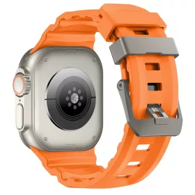   Tech-Protect Szíj Apple Watch szíj 44/45/46/49 mm - Signal Orange