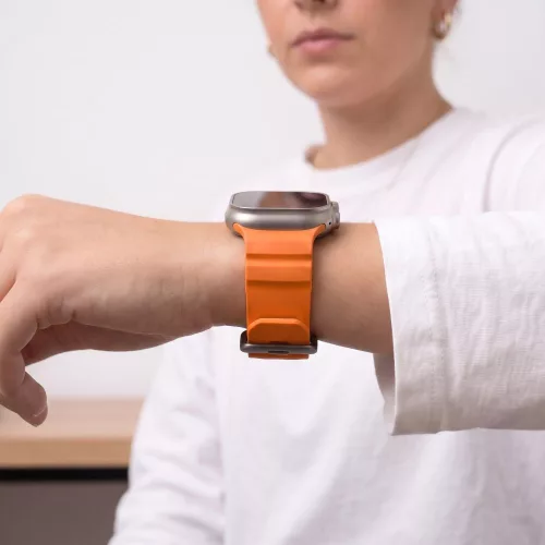 Tech-Protect Szíj Apple Watch szíj 44/45/46/49 mm - Signal Orange
